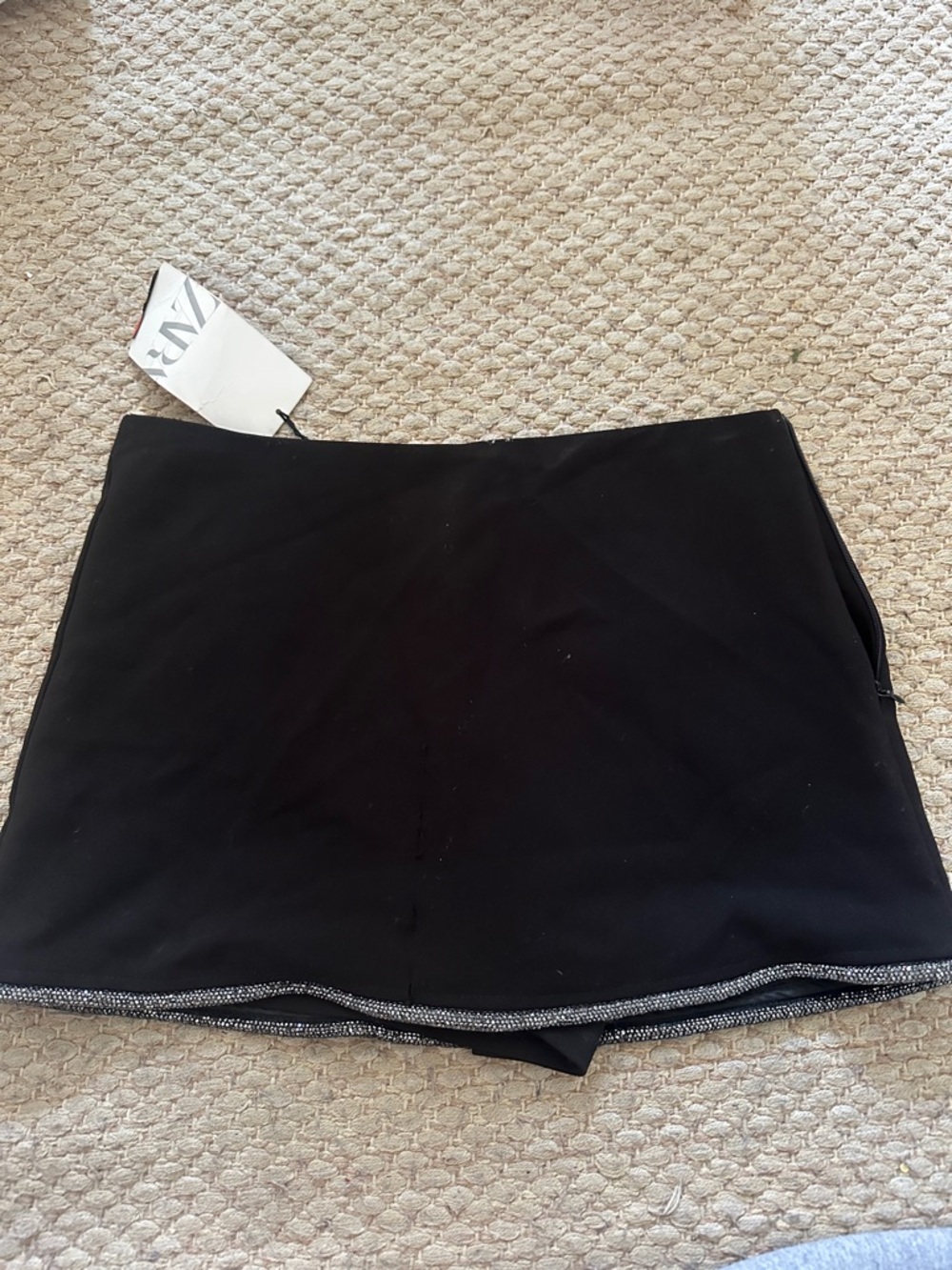 ZARA black mini skirt. Brand new.